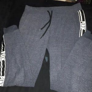 Blue PINK sweatpants/leggings